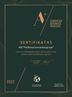 EBM sertifikatas